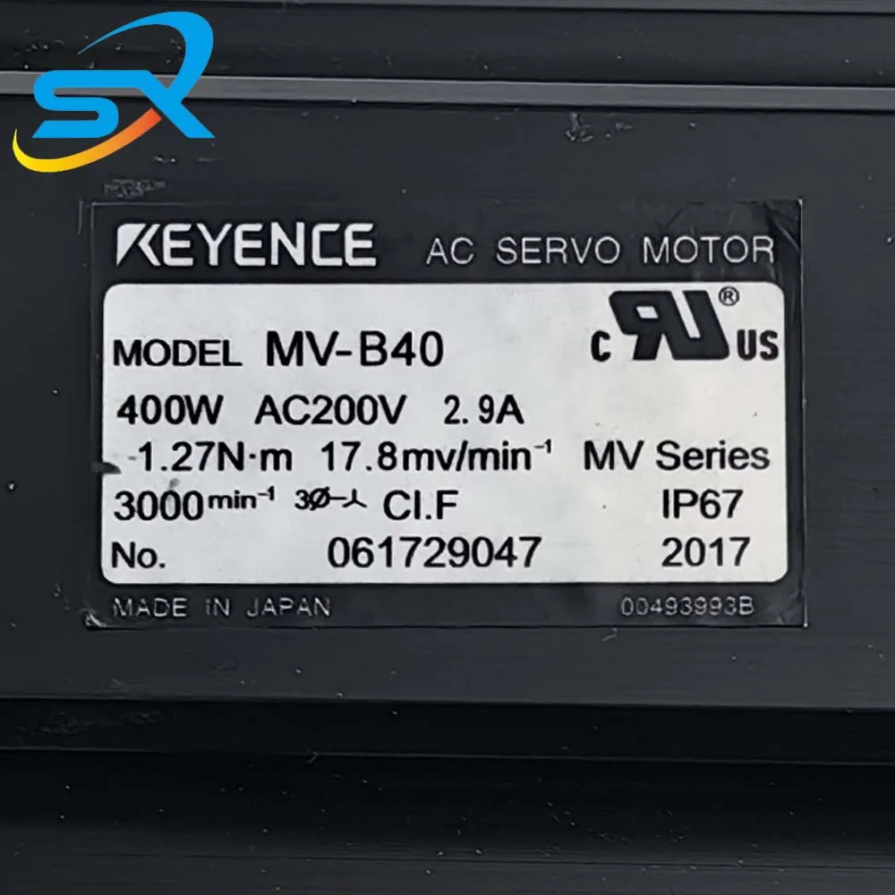 100% оригинальный серводвигатель MV-B40, 400 Вт, AC200 В, работающий в журнале