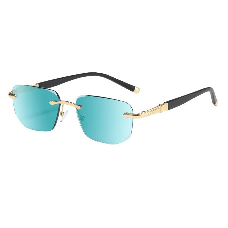 +100+250+ 400 Golden Green Sunglasses Reading Glasses Presbyopia Sun Glasses Men Women Enlarge Reader Spectacles Outdoor Fishing