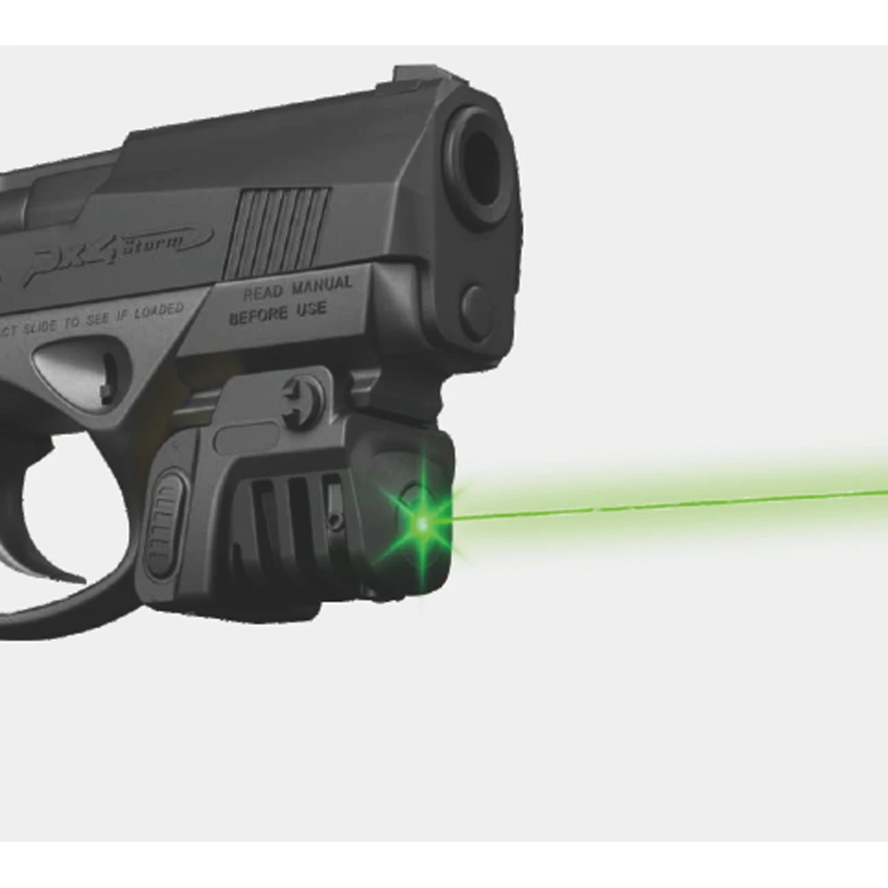 Laserspeed LS-L8 Ultra Compact Green Laser Sight for Pistol Handgun, Rechargeable Sub-Compact Green Laser Beam for Glock 19