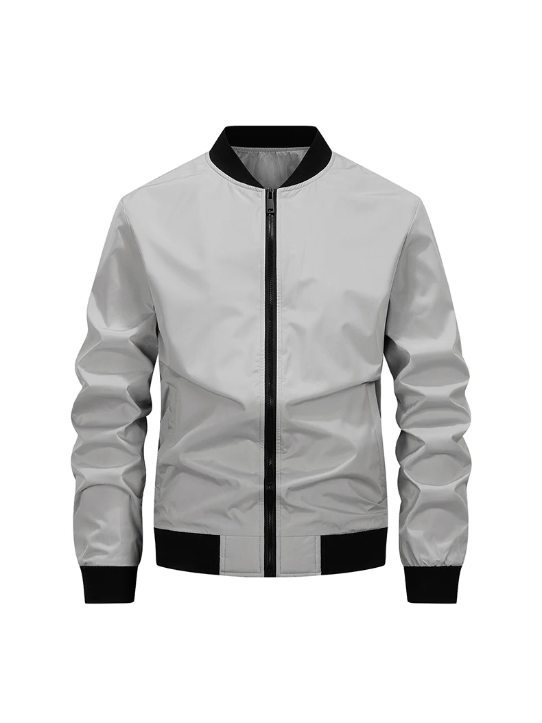 Windjacke Wasserdichte Wanderjacke Herbst Frühling Outdoor Winddicht Mantel Männer Reisejacke Camping Baseball Jacke Männlicher Mantel – Detail 15