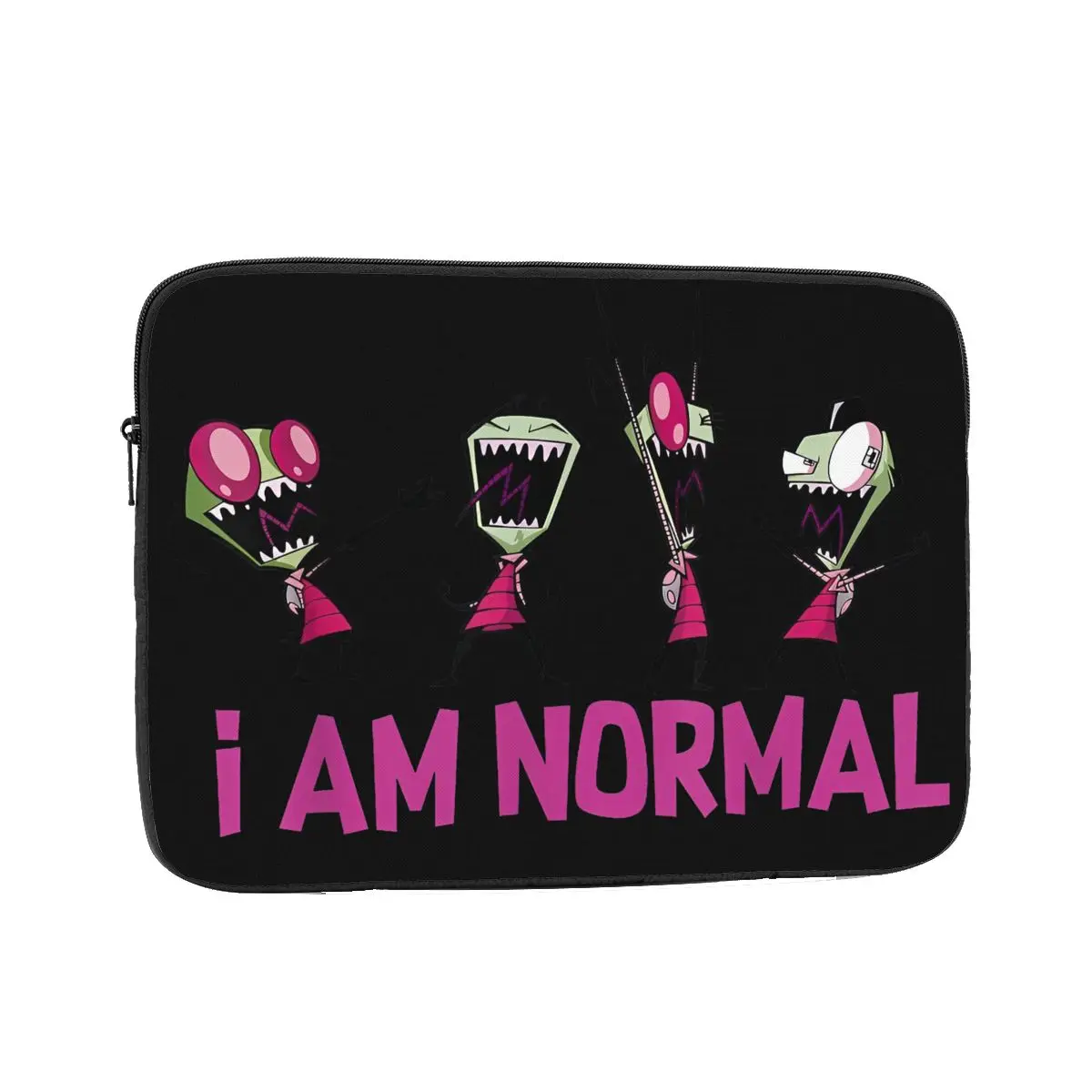 

Laptop Notebook Bag Case Invader Zim I Am Normal Dance Computer Liner Sleeve 12 13 15 17 Inch Shockproof Case Bag