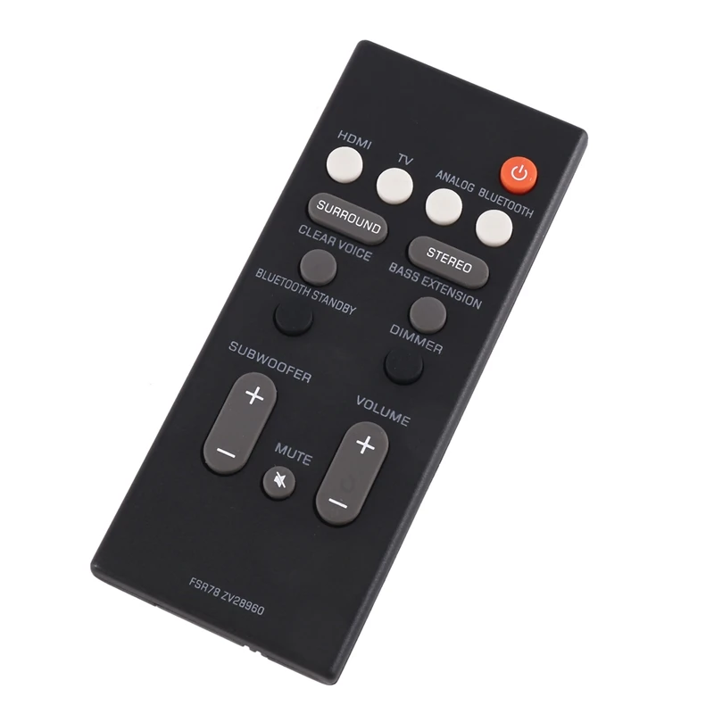 6X пульт дистанционного управления FSR78 ZV28960 для Yamaha YAS-106 YAS-207 ATS-1060 YAS-107 ATS-1070 Bluetooth звуковая панель