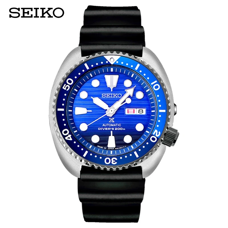 Seiko Men\'s Prospex Stainless Steel Watch Automatic Mechanical Japanese Original 20Bar Waterproof Luminous Sports watches