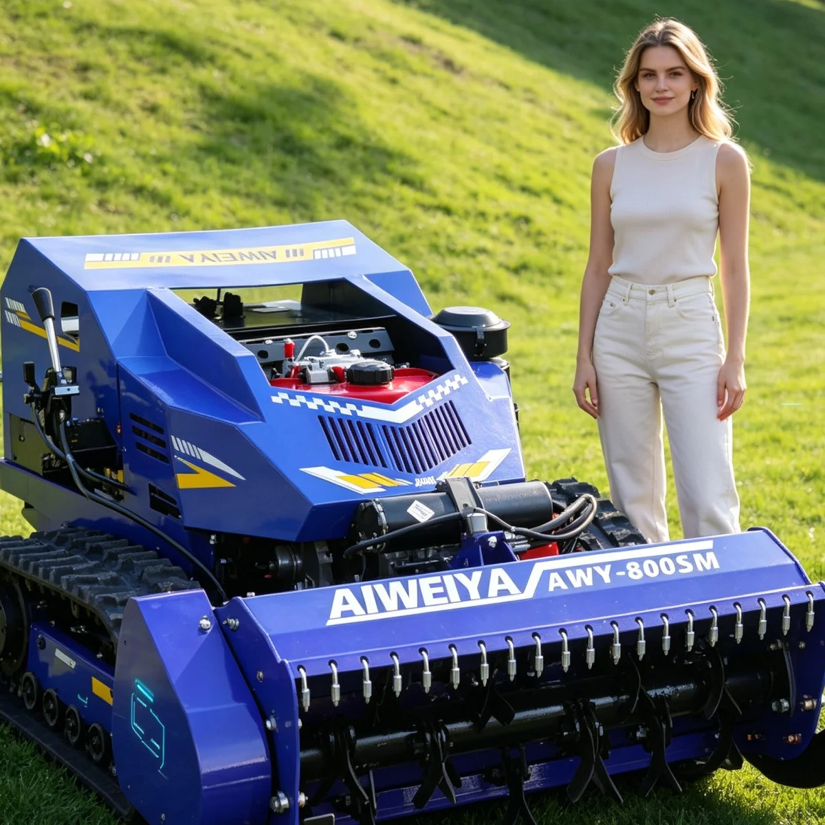 Customized Low?Emission Petrol Lawn Mower EPA Standard Lawn Mower Robot Eco?Friendly Gas Power Mower For European Home Garden