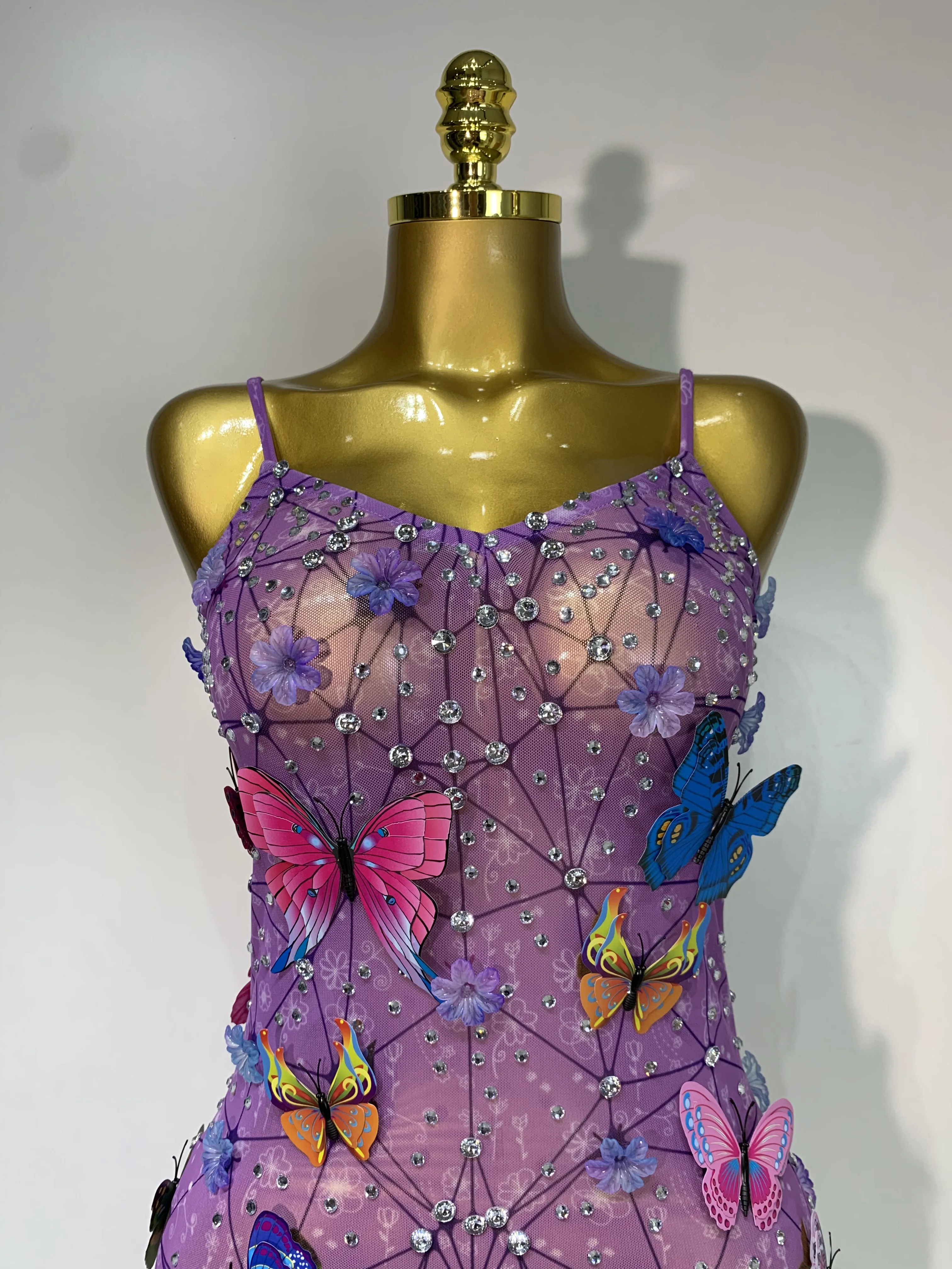 see through purple dress Clarisse 811305