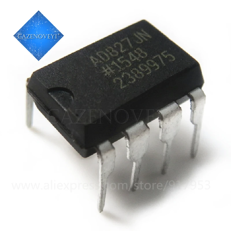 

2pcs/lot AD827 AD827JN AD827JNZ DIP-8 Audio Fever Dual Op Amp Amplifier In Stock