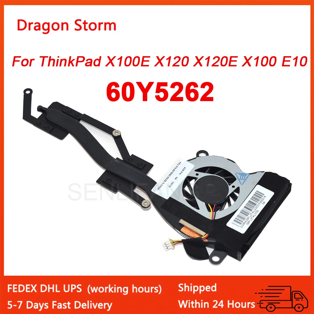 60Y5262 For ThinkPad X100E X120 X120E X100 E10 CPU Fan & Heatsink Cooling Assembly