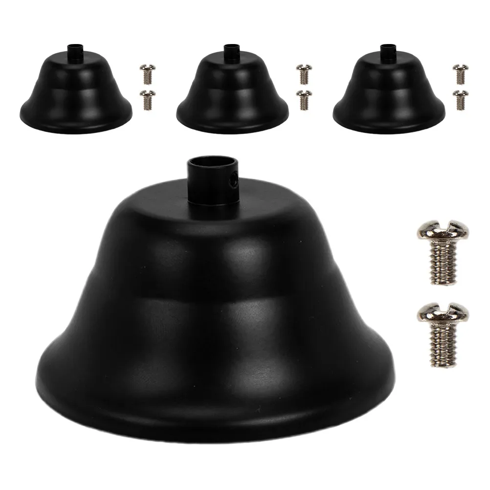 

Комплект из 4 винтажных металлических потолочных плафонов для светильников, совместимый с люстрами, подвесными светильниками и настенными светильниками