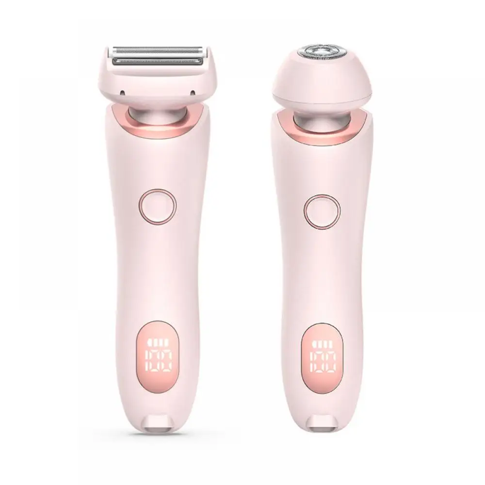 Electric Razors for Women 2 In 1 Bikini Trimmer Face Shavers Hair Removal for Underarms Legs Ladies Body Trimmer IPX7 Waterproof