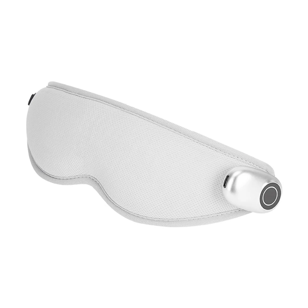 

Cold and Hot Compress Eye Massager Electric Vibration Eyes Mask Gel Therapy Massage Smart Silver