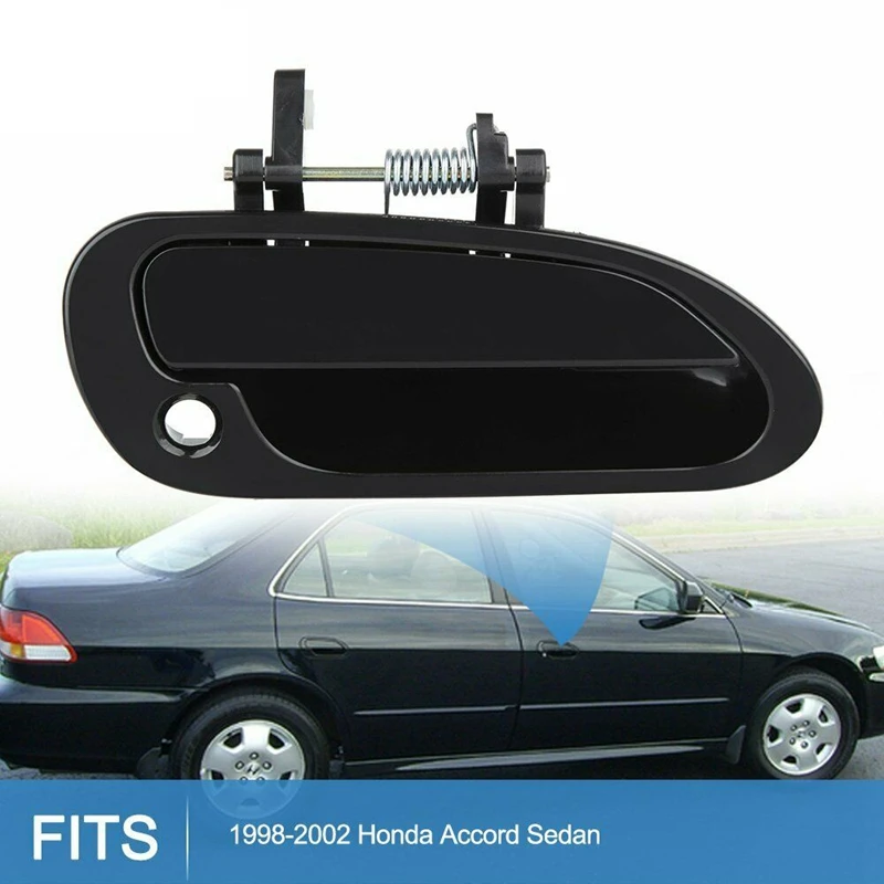 4Pcs/Set Auto Exterior Outer Door Handle Smooth 4-Door Sedan For HONDA ACCORD 1998-2002 72140-S84-A01 HO-3237S-FR