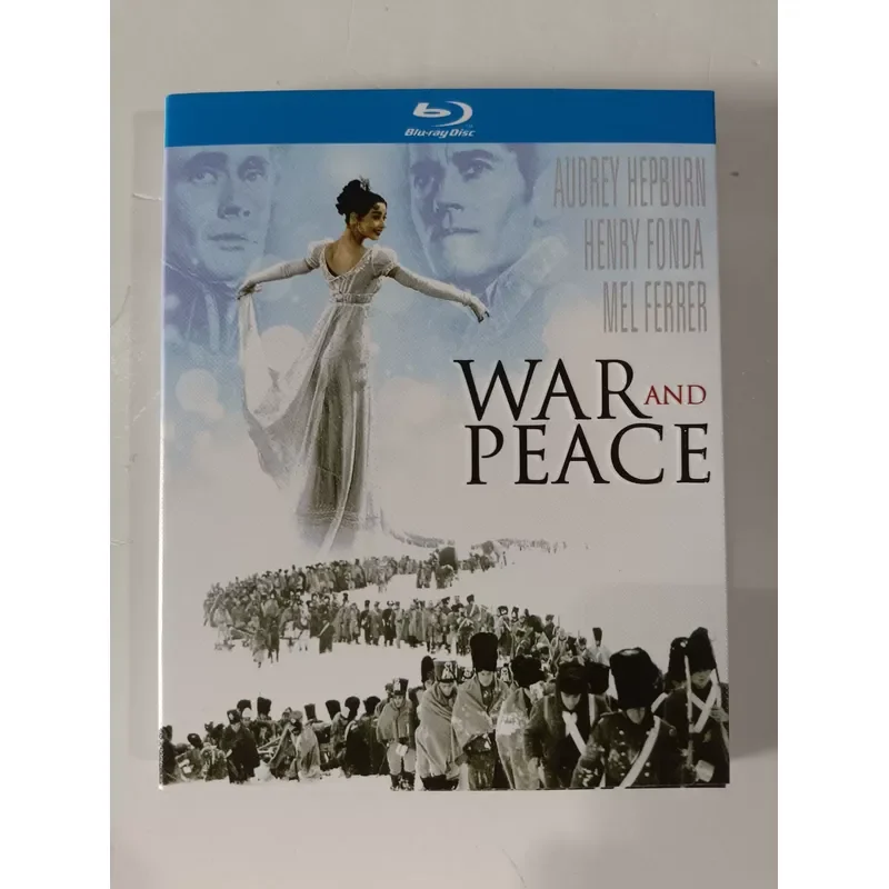 Blu-ray Disc War and Peace Starring Audrey Hepburn Shot in Real Brand New Very Preserved