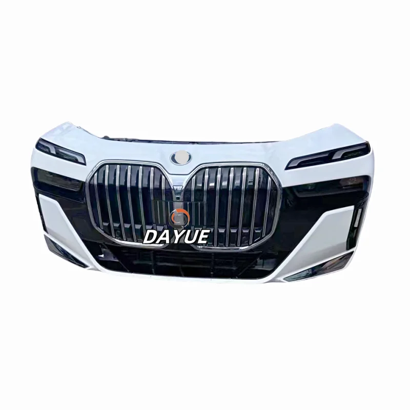 

High Quality Second-Hand Front Bumper Kit for BMW 7 Series G70 Original Electronic Fan Radiator Plastic Material Used Condition