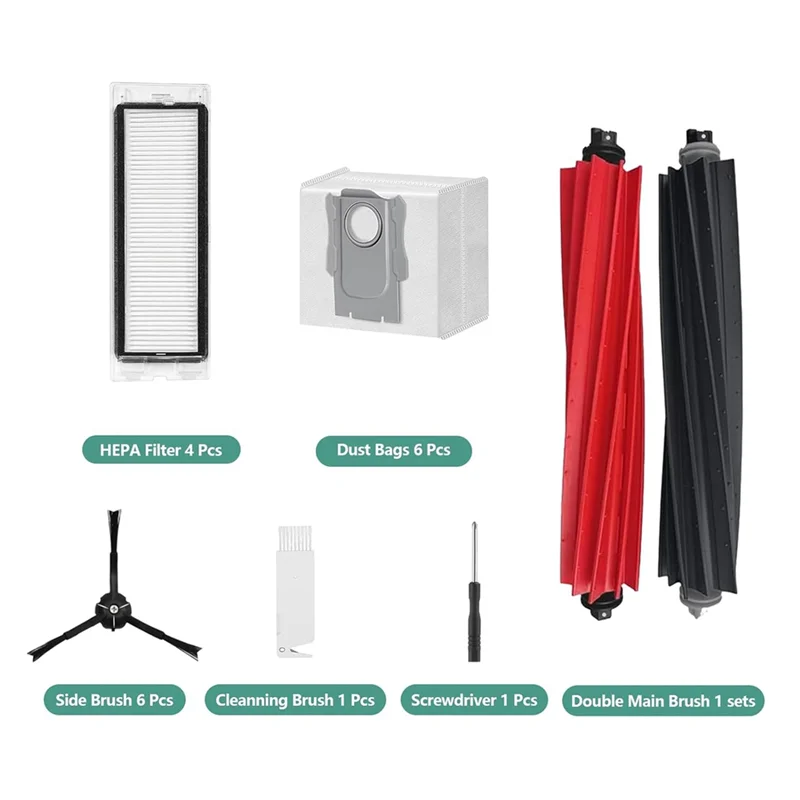 

ABAH-Replacement Parts For Roborock Q5 Max+ / Q5 Duoroller+ Robot Vacuum Cleaner Accessories Kit