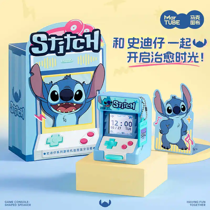 

Stitch Mini Bluetooth Audio Buzz Lightyear Portable Small High Sound Quality Anime Peripheral Kawaii Children Gifts Customized