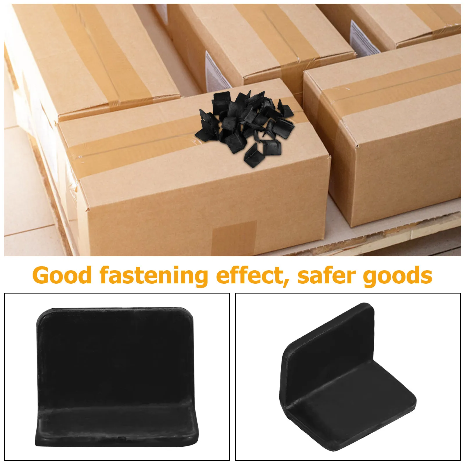 30Pcs Packaging Corner Protector Plastic Thickened Antislip Shipping Box Corner Guards for Truck Transport Edge Protection