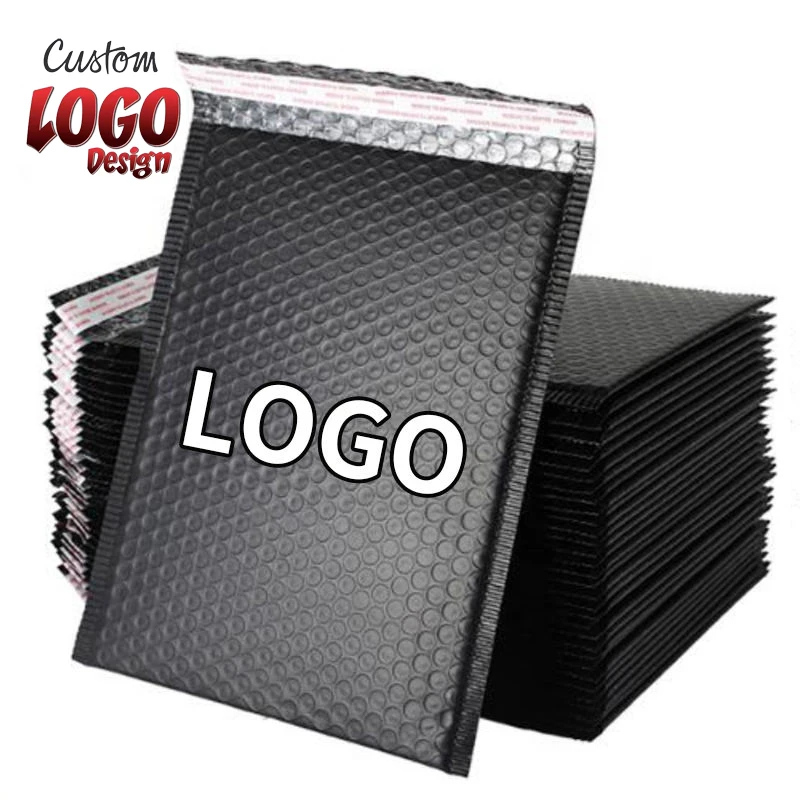 logotipo personalizado bolha utentes eco amigavel cor transporte embalagem bolsa poli bolha mailer acolchoado envelope com logotipo 01