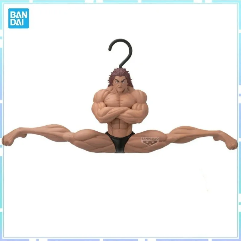 Bandai Banpresto Anime Baki Grandista X Figlife Yujiro Hanma Hanger PVC Action Figure Collectible Shelf Birthday Xmas Gifts