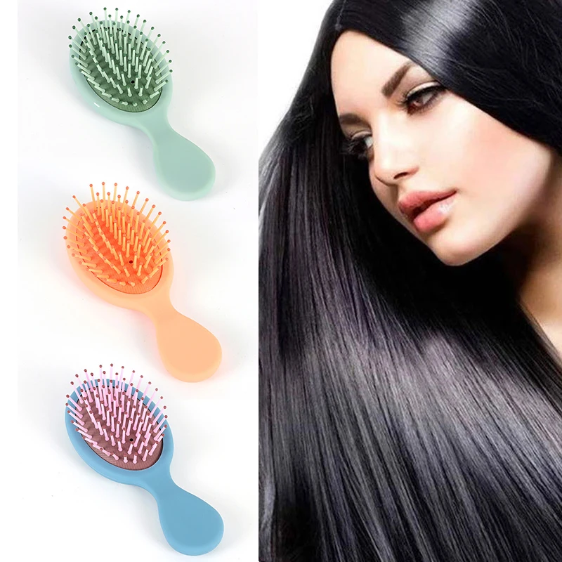 1pcs Wide Teeth Air Cushion Comb Massage Hair Comb Anti-static Hairbrush Pro Salon Hair Styling Tool Mini Head Comb Dropshipping