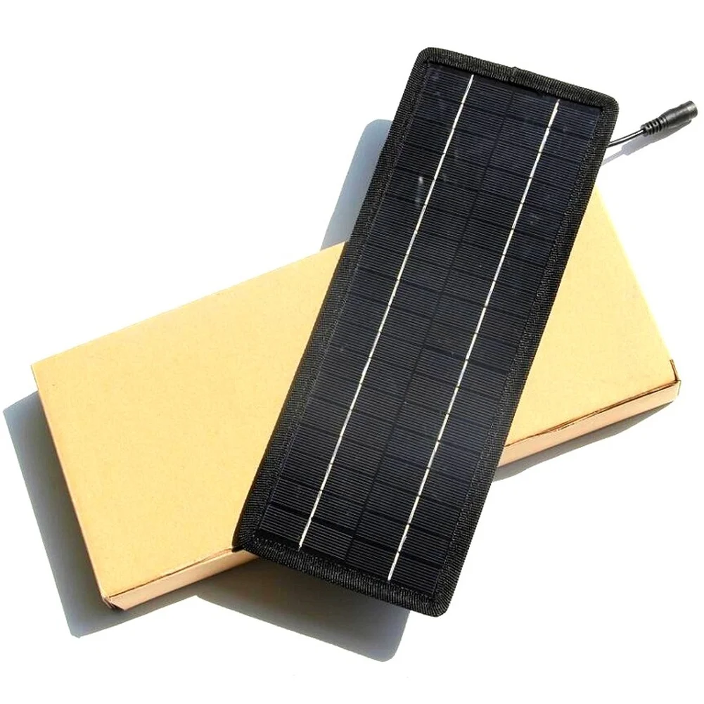 12V Solar Car Battery Charger 4.5W Monocrystalline Design for Reliable Trickle Charging in RVs Boats and Motorhomes
