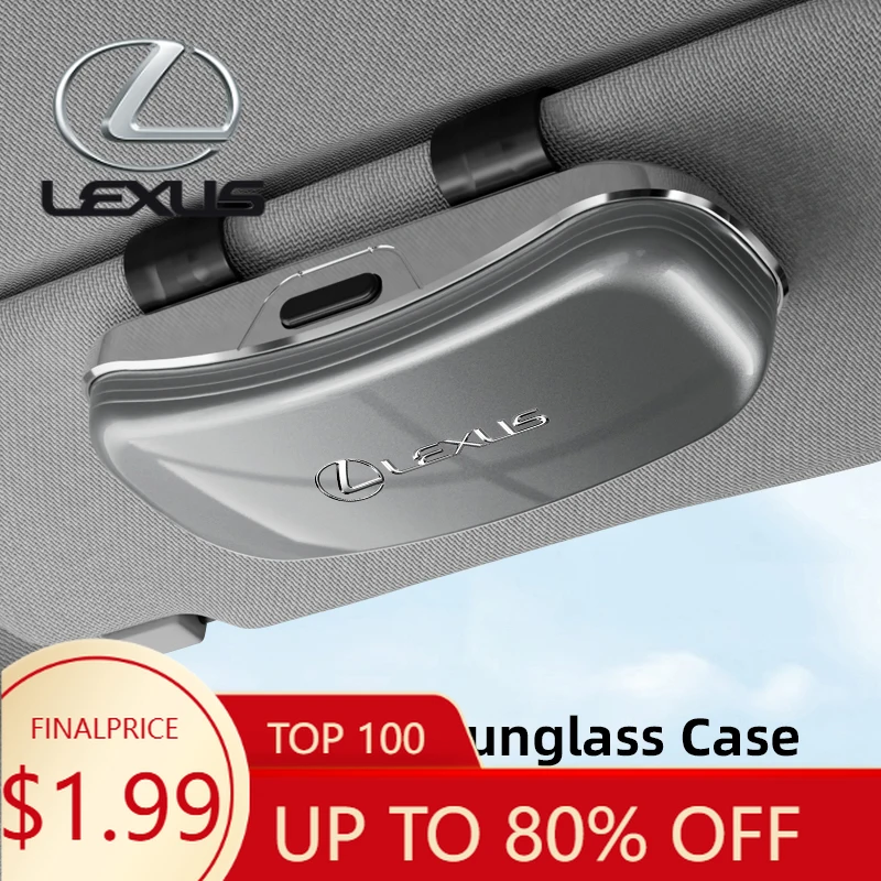 

Новые внутренние молдинги для автомобиля: держатель для очков, рамка для солнцезащитных очков, аксессуары для интерьера авто для Lexus IS250, RX350, LX570, LX600, LX470, GX