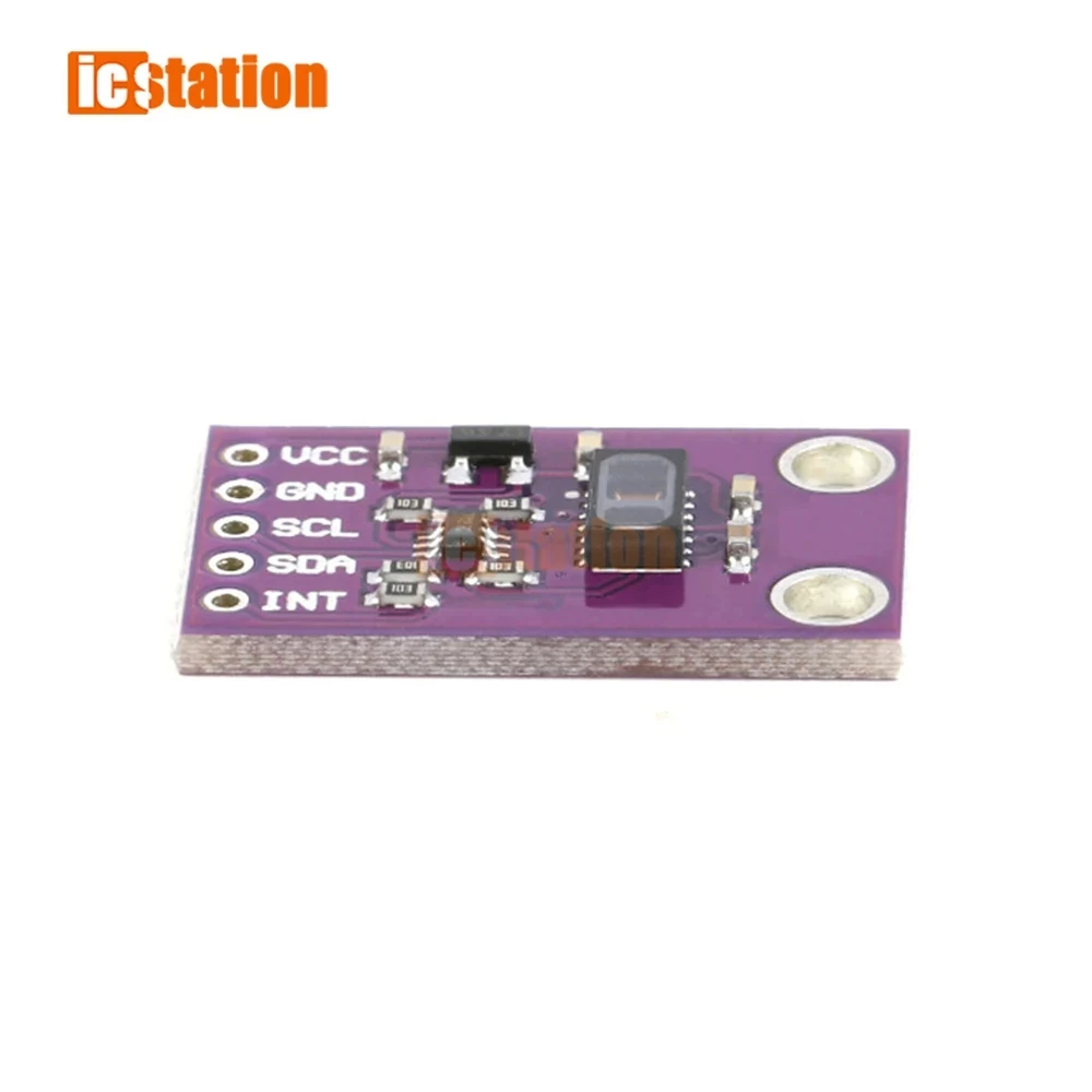 Capteur optique de particules I2C MAX30105, Module de carte photoélectrique, détection de fumée, module de flamme, alimentation 5V