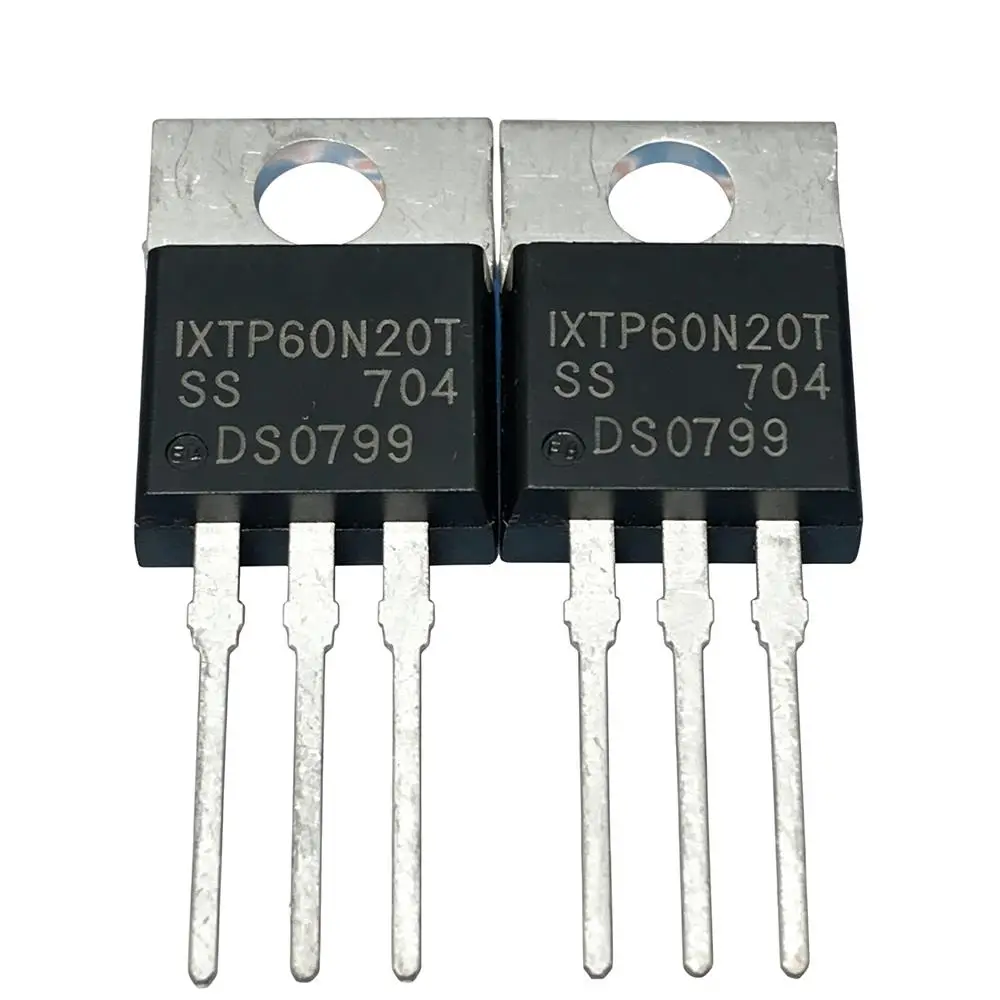 5piece IXTP60N20T 200V 60A TO-220