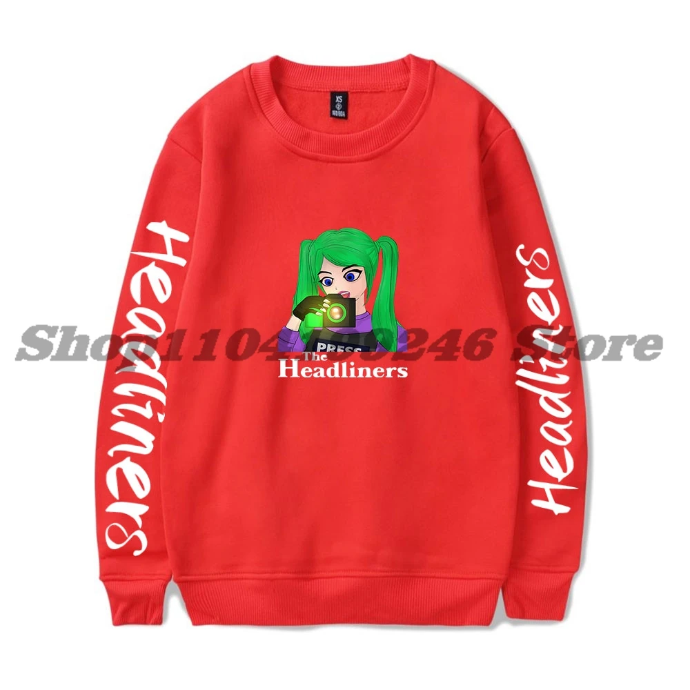 The Headliners Game Merch س الرقبة Crewneck البلوز عادية كم طويل البلوز الرجال/النساء Style1