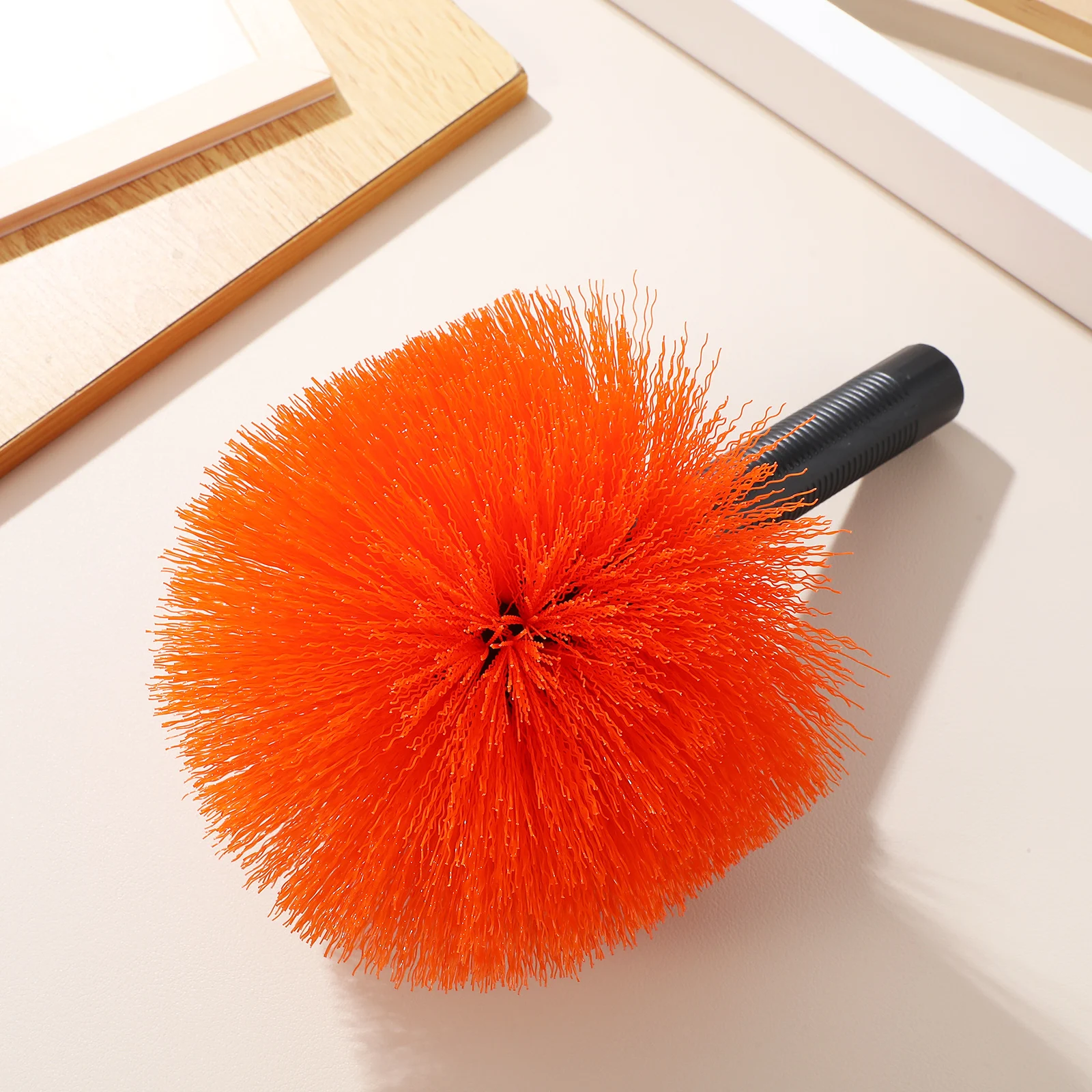 

Sweep Broom Head Duster on Extension Cobweb Brush Suite Ceiling Fan Cleaner Plastic