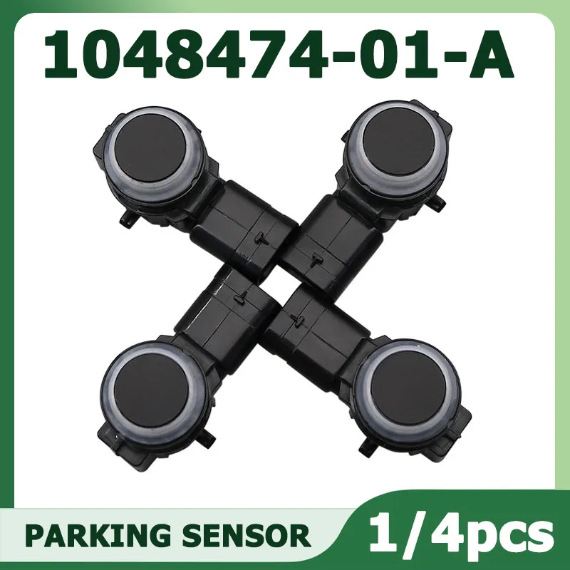1/4 Stück PDC Einparkhilfe-Sensoren 1048474-01-A 104847401A für Tesla Model S X 2015-2021 Auto-Rückfahrsensor Ersatzteile