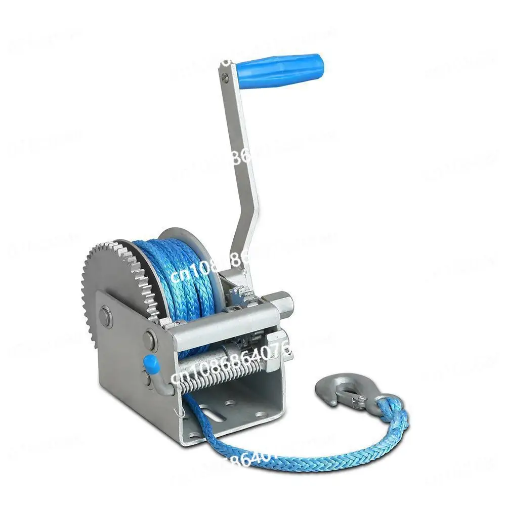 1600bl 700kg Portable Hand Winch Yacht Winch