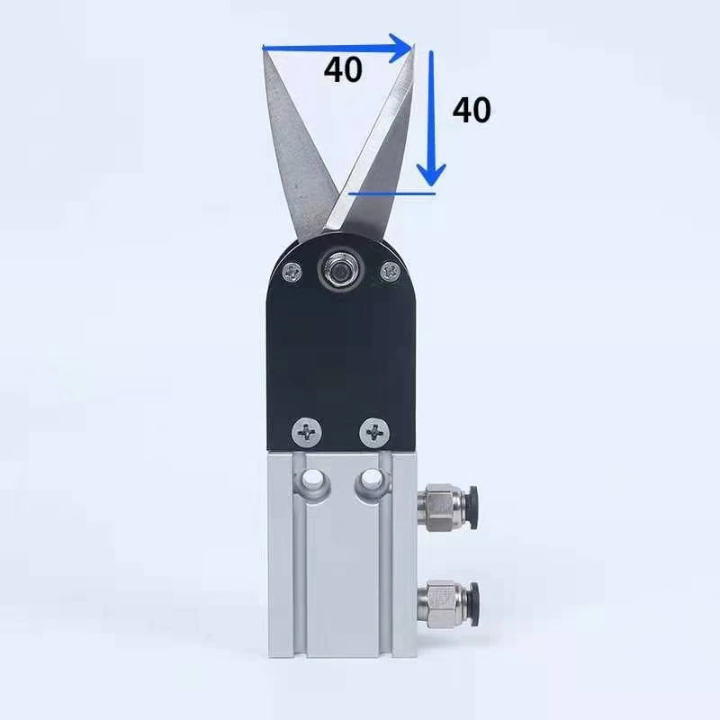 

High Speed Automatic Ear Scissor Double Action Special Shears For Masks HS-K40 Mask Machine Pneumatic Scissor