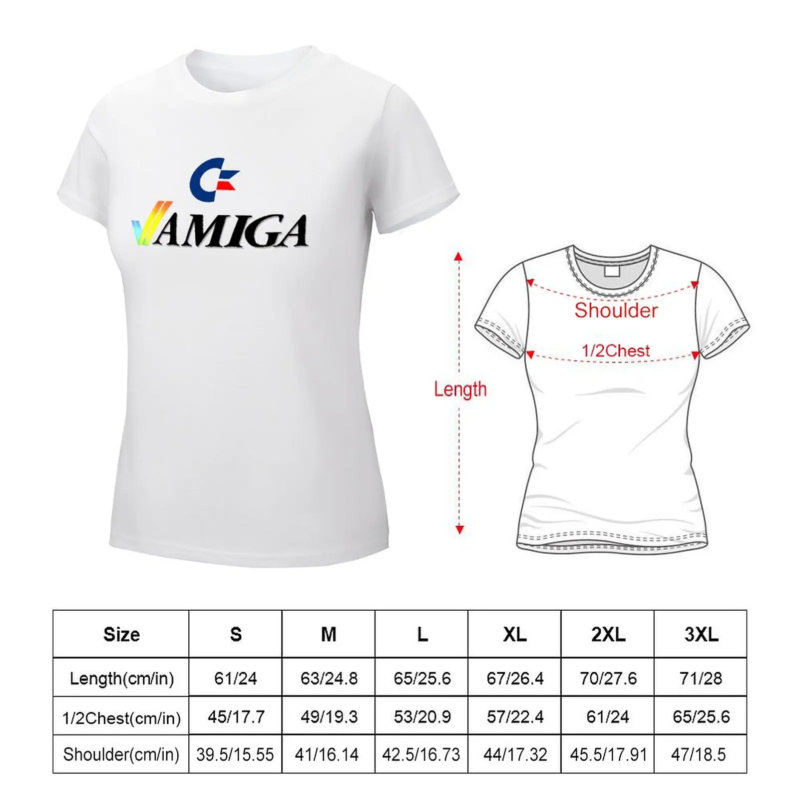 Harajuku Commodore Amiga 500 5 T-Shirt Kampagne T-Shirt lässig Grafik Humor Grafik Aactivity Wettbewerb