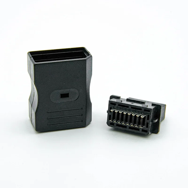 Conector de tomada para wii 16pin conector macho núcleo de cobre durável masculino jack reparação peças reposição