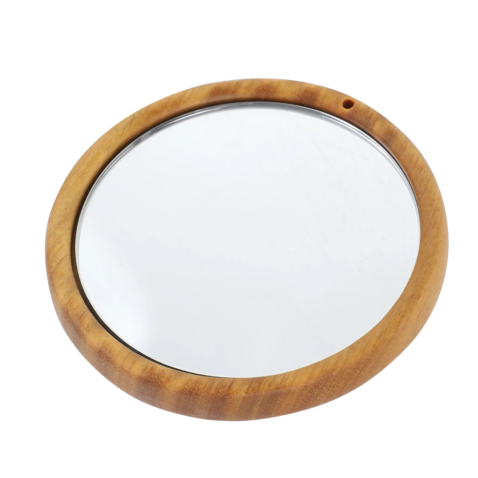 1 pz specchio per trucco Lotus mini piccolo rotondo stile antico specchio tascabile portatile da viaggio regalo per il trucco per le donne