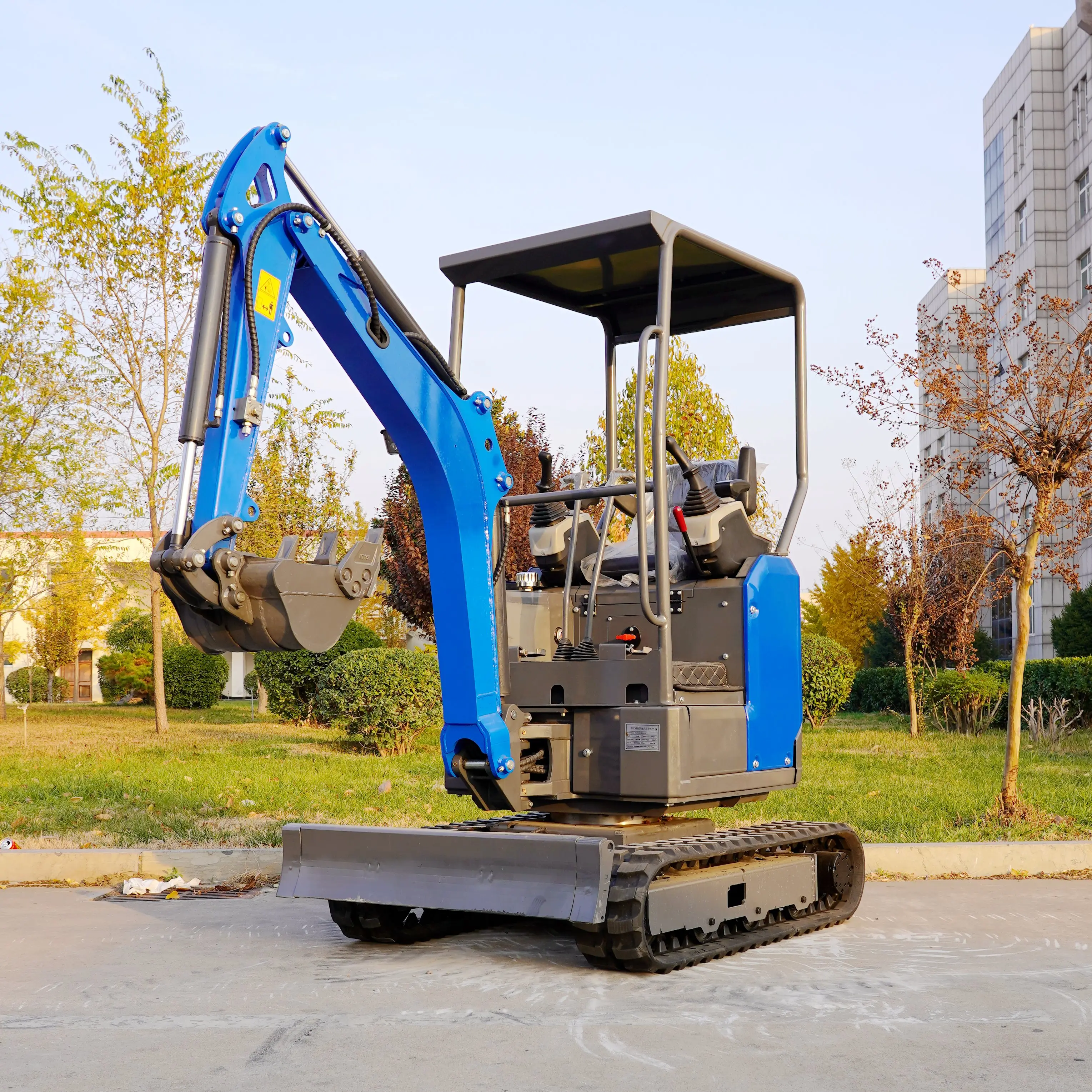 Free Shipping Mini Excavator 1.8 Ton Multi-function  Kubota Engine Digger Small Crawler Farm Excavators 2 Ton Home Customized