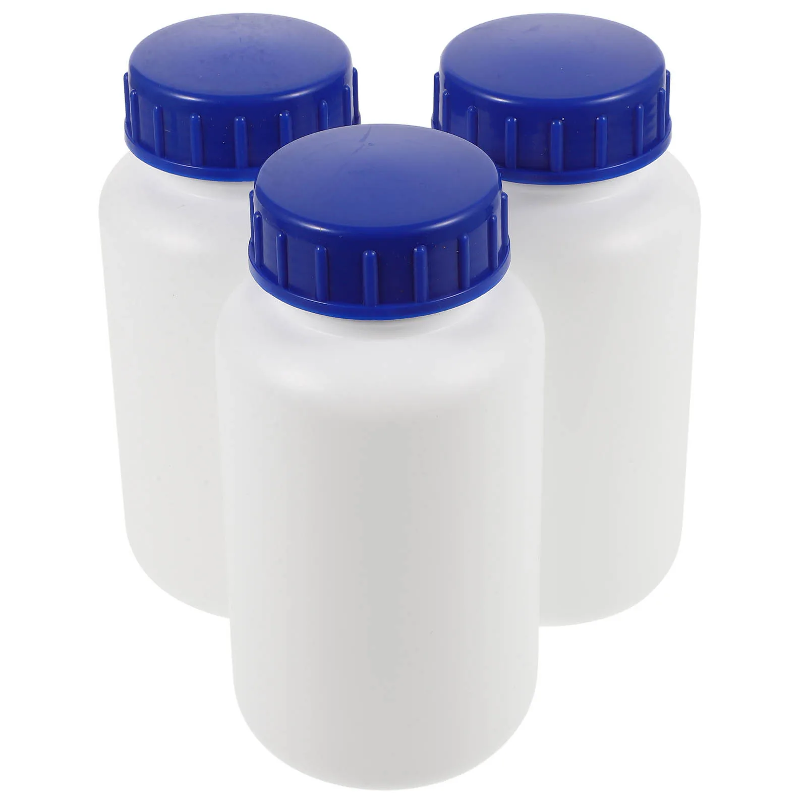 

3Pcs 500ml Reagent Bottle Sturdy Multiuse Storage for Labs and Research Sample Bottles Water Sample Bottles Bottle for Reagent