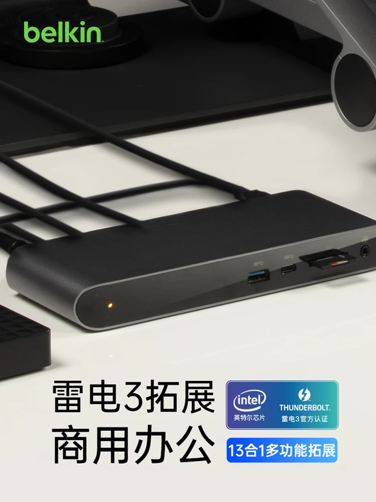 

Док-станция Thunderbolt 3, компьютерный преобразователь
