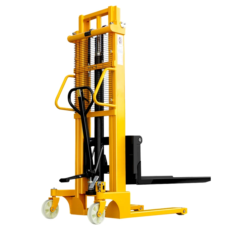 

1.5 Ton 2 Ton 3m China Hand Lift Spare Parts Manual Pallet Forklift Truck Stacker