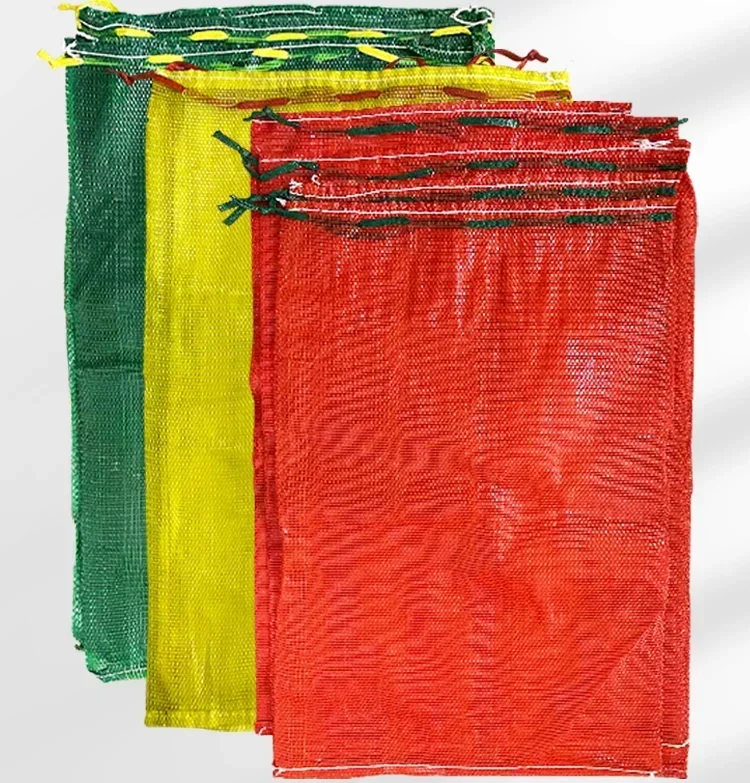 

50pcs High Density Thickened Plastic Woven Mesh Bundle Pocket Corn Onion Potato Vegetable Poultry Packaging Woven Bag