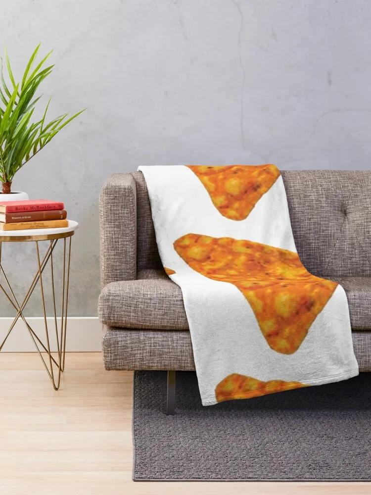 dorito tortilla chip Throw Blanket Shaggy Nap Stuffeds Giant Sofa Blankets