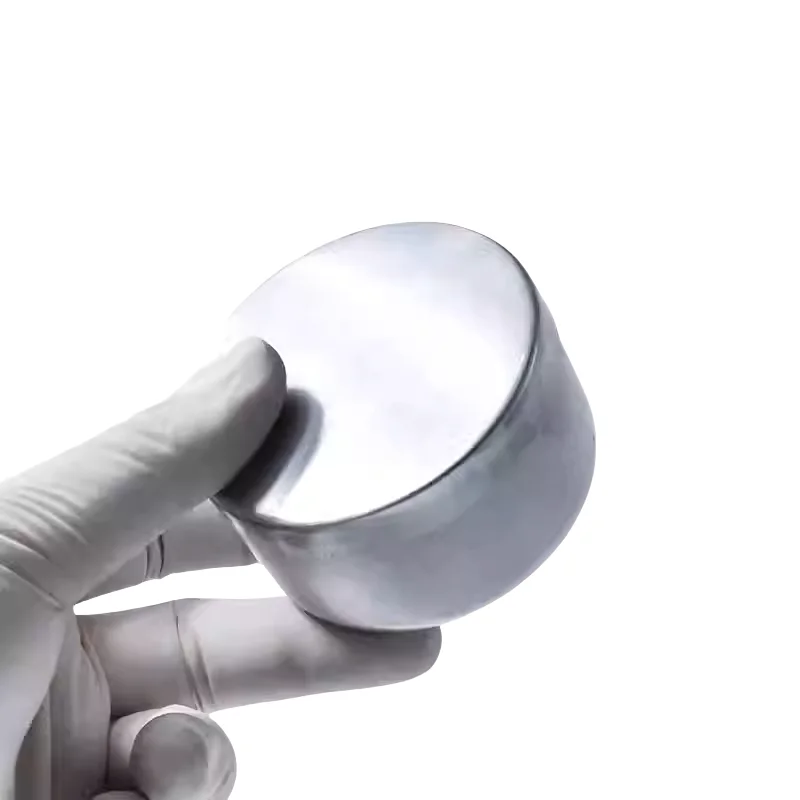 Labor-Aluminiumbox rund mit Deckel