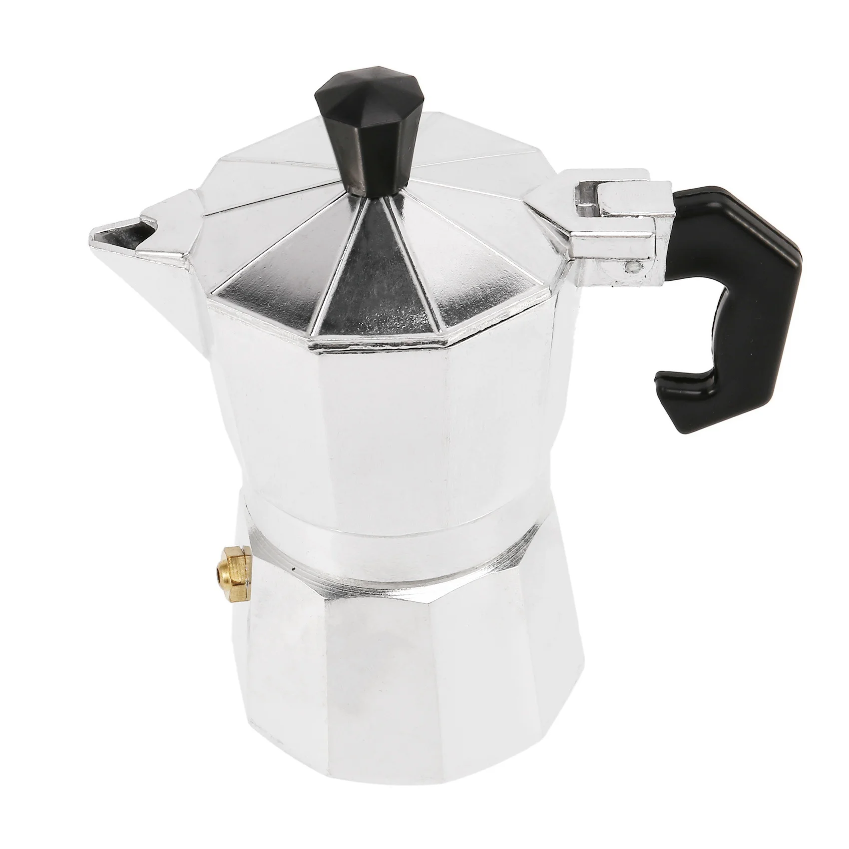 AB42-2X Piano cottura italiano in alluminio/Moka Espresso Coffee Maker/Percolator Pot Tool 50Ml