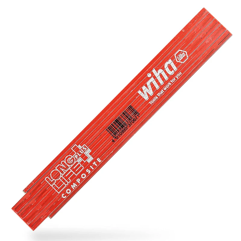 Wiha 37067 Folding Ruler LongLife Plus Composite 2m