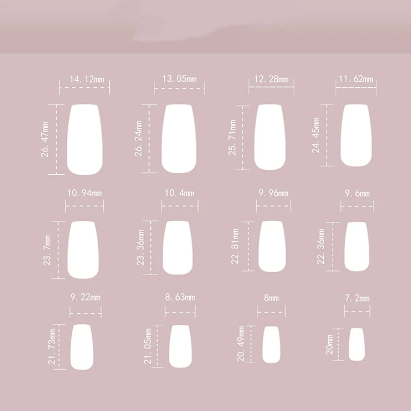 24Pcs 3D Bow Design Press on Nails Pink Long Square Head False Nails with Flower Rhinestone Full Cover Fake Nail Tips Manicure