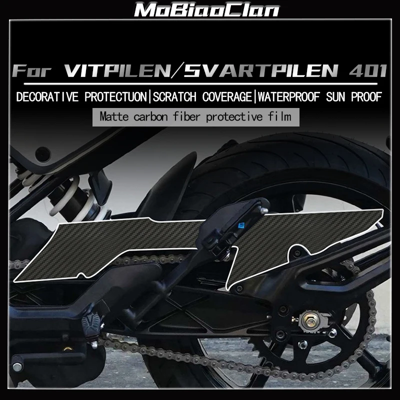 

For Husqvarna SVARTPILEN 401 VITPILEN 401 Motorcycle 3D Carbon Fiber Protective Sticker Body Film Modification Accessories