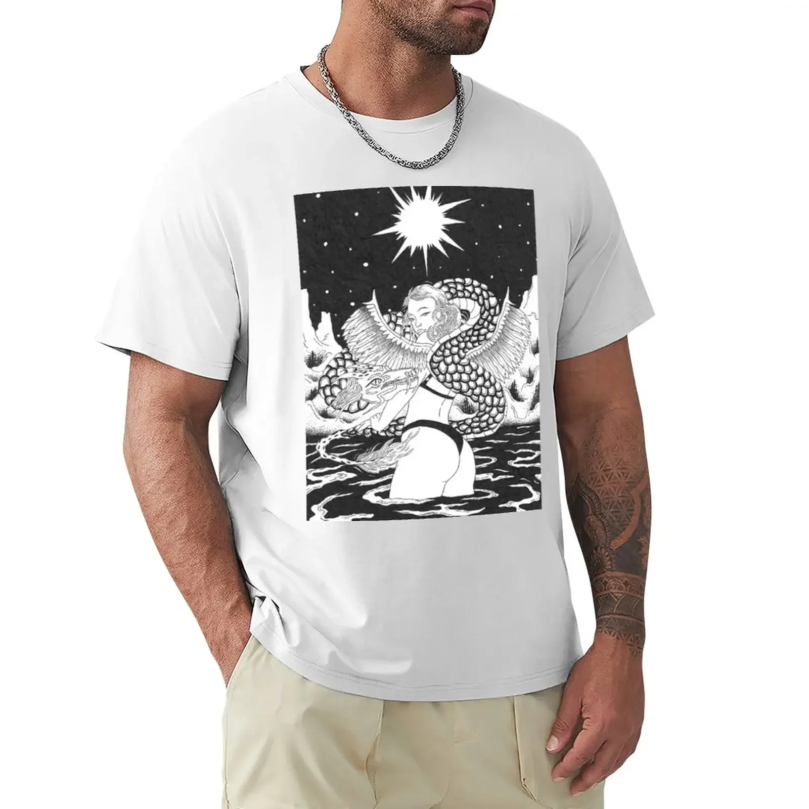 

Lillith T-Shirt blacks anime clothes mens graphic t-shirts pack