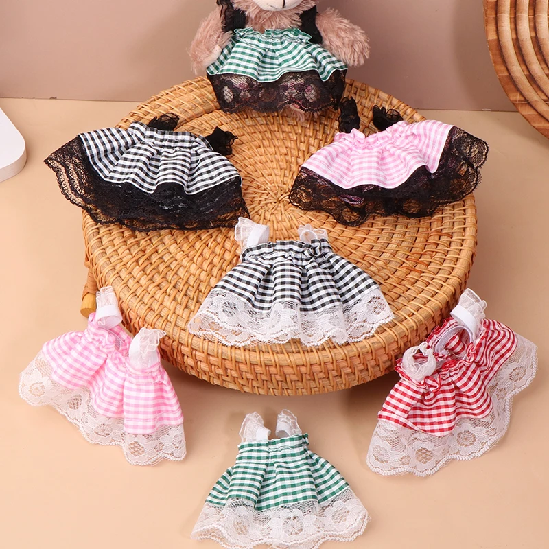 Doll Clothes Doll Dress Cotton Doll Lovely Princess Dress Plush Dolls Clothes Accessories Fashion Dresses Skirt Decoration