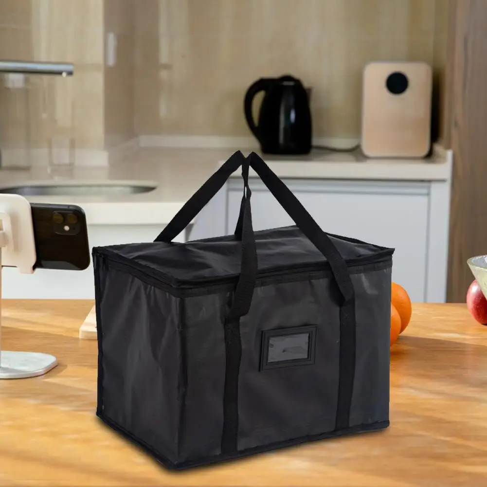 Pizza Delivery Bags Pizza Delivery Cooler Bags for Travel Food Delivery Insulated Reusable Grocery Bags for Warm Food Storage