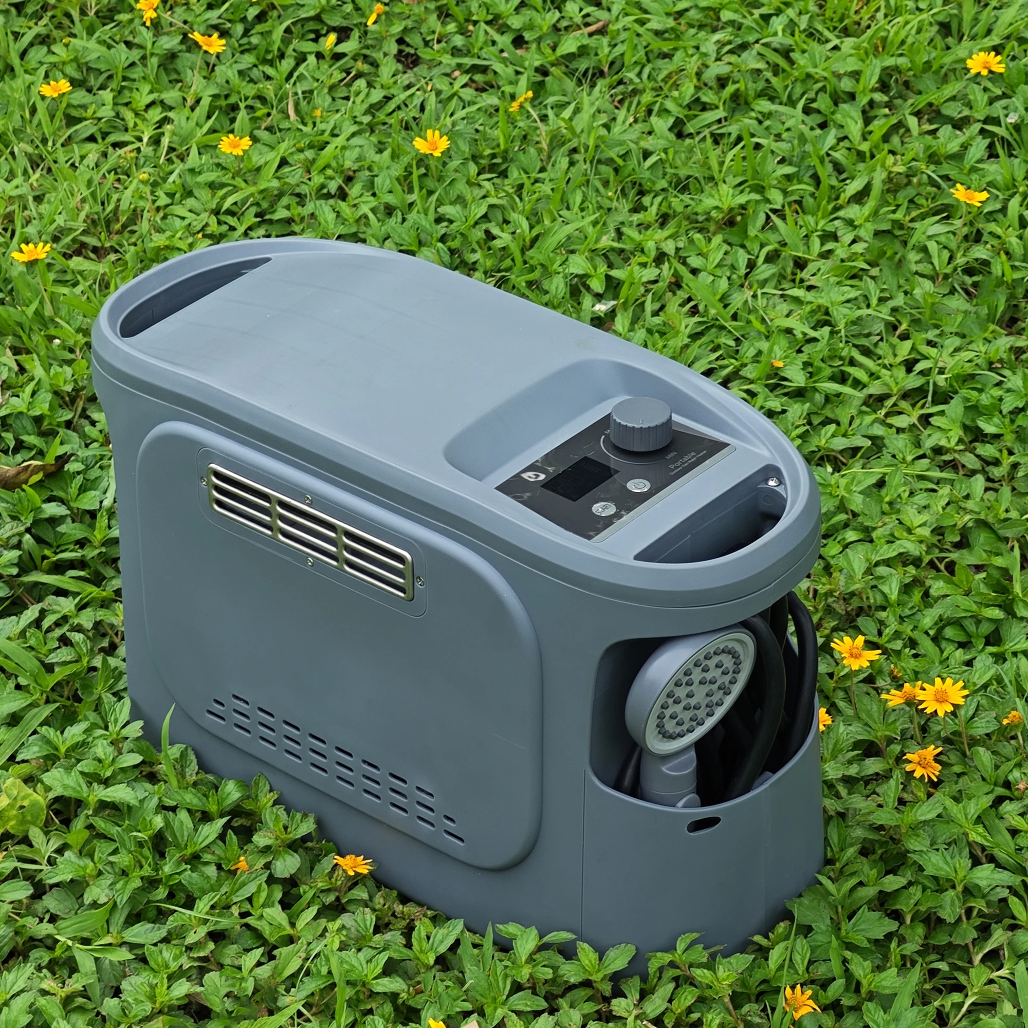 Dual-Zone Heating System For RV Independent Temperature Control For Shower Kitchen Reusable Emergency Feature For Camping